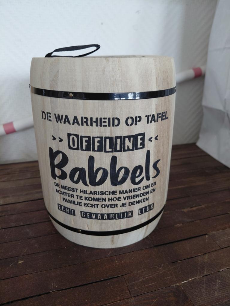 Zgan! Babbel/Kletspot, Ophalen of Verzenden, Zo goed als nieuw