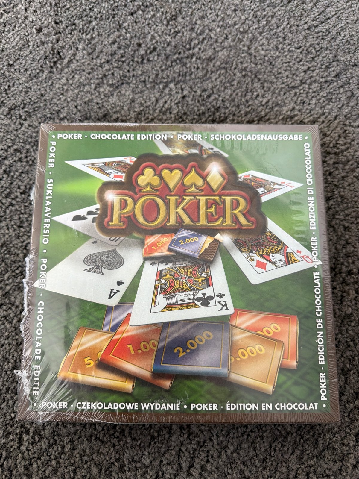 Poker Chocolate Edition - Nieuw in verpakking, Ophalen, Nieuw