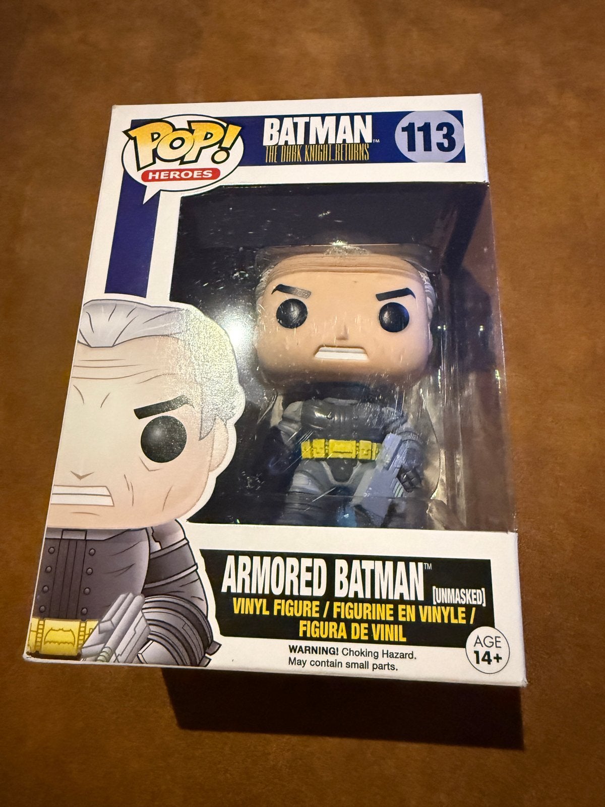 Funko Pop! Heroes: Armored Batman (Unmasked) Nieuw, Ophalen of Verzenden, Nieuw