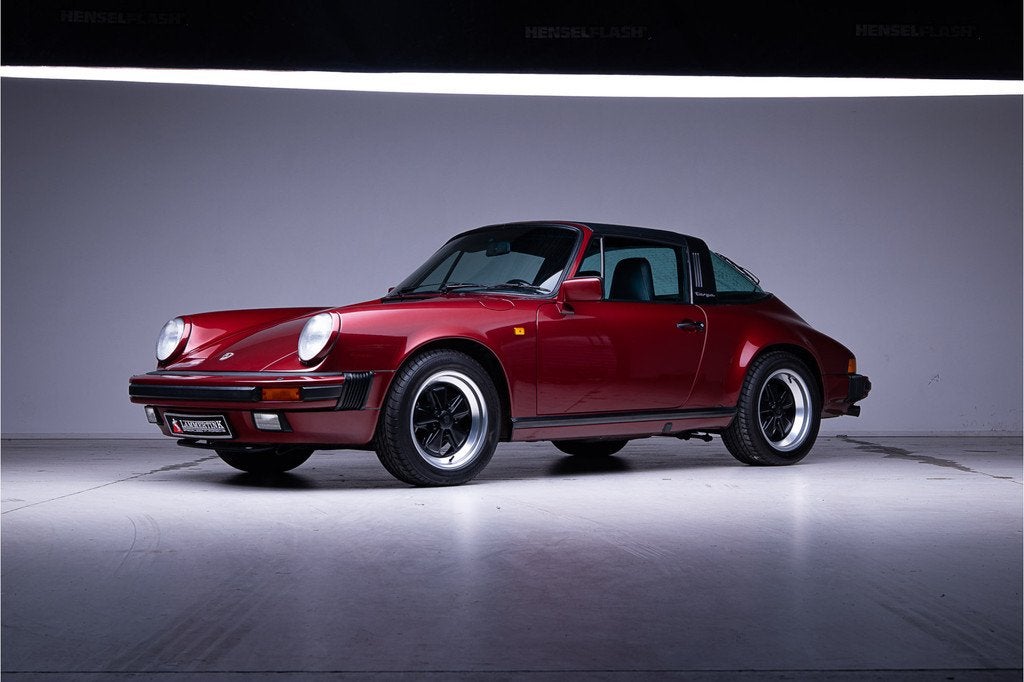 Porsche 911 3.2 Targa (bj 1986), Auto's, Zwart, Cabriolet, Leder, Bedrijf