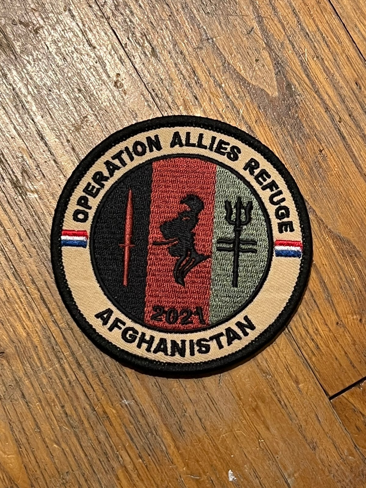 KCT Allies refuge patch, Verzenden, Landmacht, Nederland, Embleem of Badge