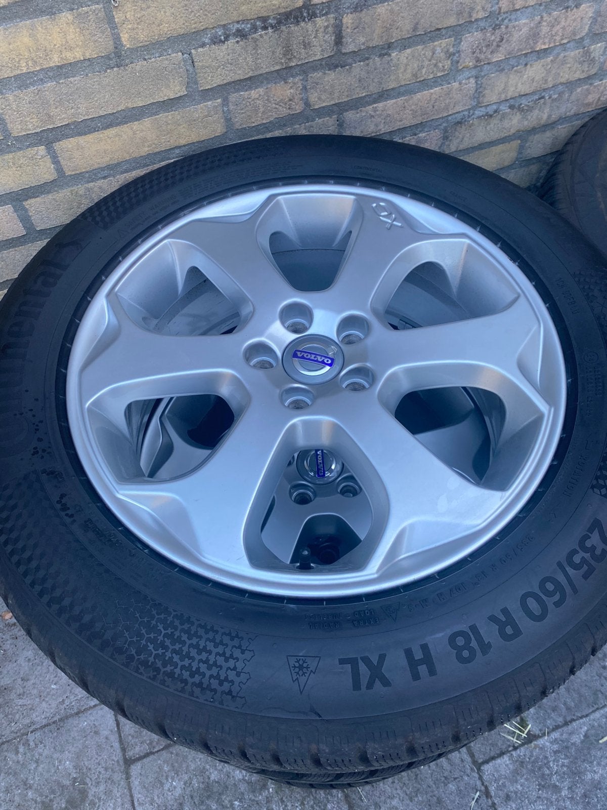 TEAB Volvo XC60  wielensets winterbanden, Ophalen, Gebruikt, Velg(en), 17 inch