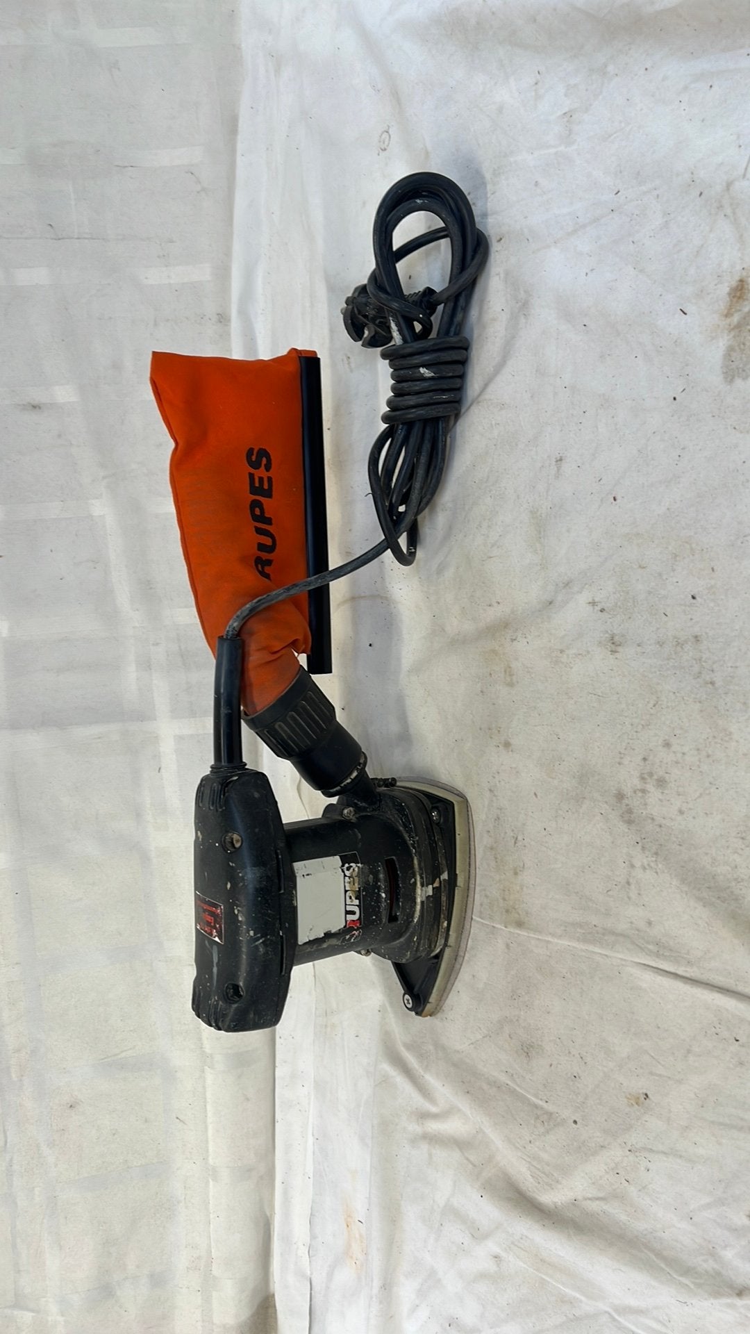 Rupes schuurmachine, Ophalen of Verzenden, Gebruikt, Minder dan 600 watt, Vlakschuurmachine