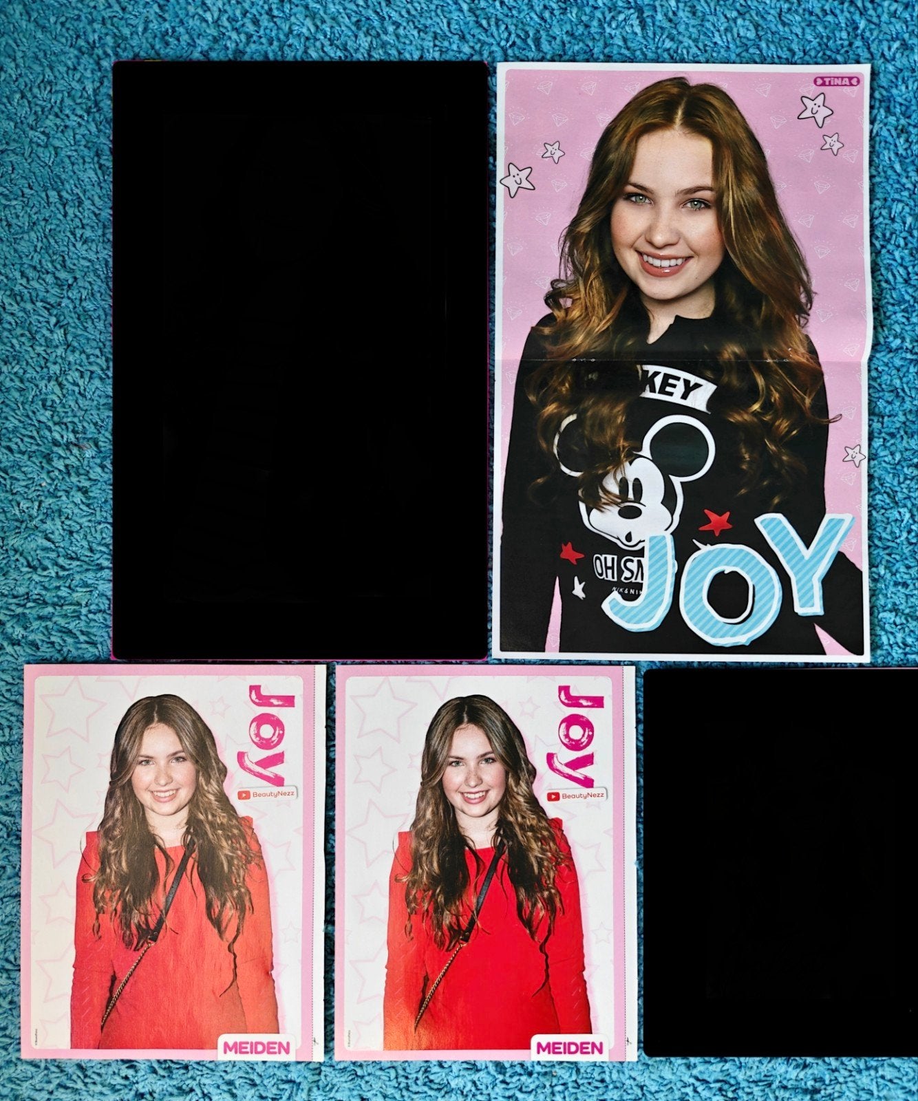 Joy Bosz (Beautynezz) posters Tina meiden, Ophalen of Verzenden, Nieuw, A1 t/m A3, Rechthoekig Staand