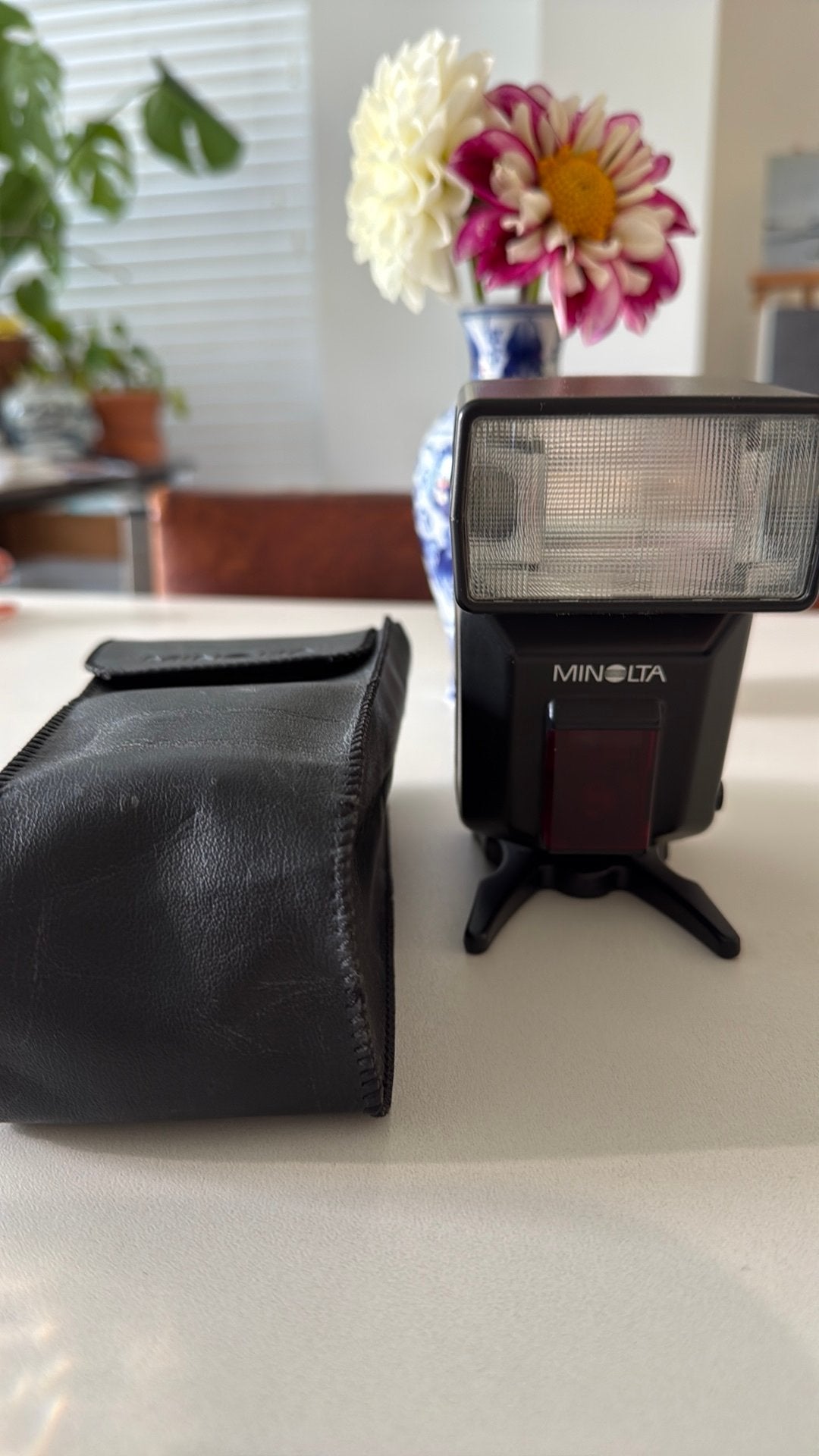 Minolta flitser 3600 HS in perfecte staat, Ophalen of Verzenden, Zo goed als nieuw, Overige merken, Kantelbaar