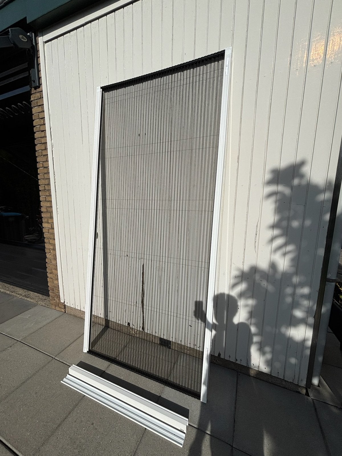 unilux hordeur in plissé (nieuw) 237,5x110 (gebruikt), Ophalen of Verzenden, Zo goed als nieuw