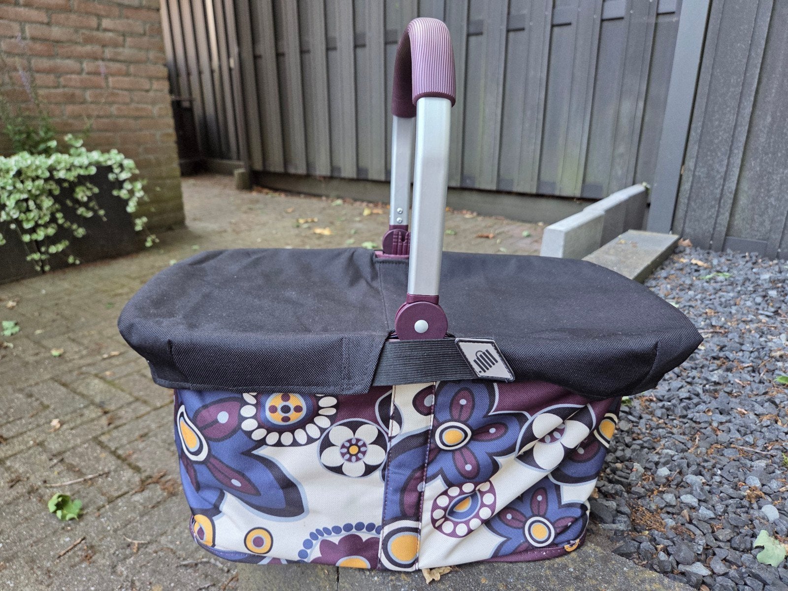 Reisenthel Carrybag - Bloemenpatroon, Ophalen of Verzenden, Zo goed als nieuw, Zonder inhoud