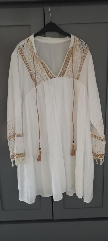 Ibiza jurk maat xxl, Ophalen of Verzenden, Zo goed als nieuw, Maat 46/48 (XL) of groter, Onder de knie
