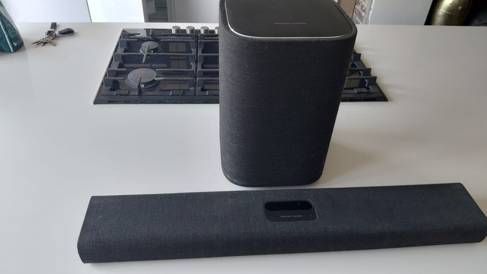 Harman Kardon Citation MultiBeam 700 + Citation Subwoofer, Audio, Tv en Foto, Soundbars, Ophalen, Bluetooth, Zo goed als nieuw