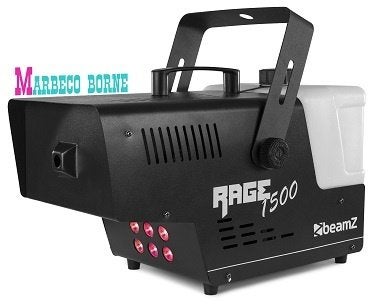Rookmachine met LED, Smoke machine 1500W, afstandsbediening, Rookmachine, Nieuw, Info@marbeco.nl, BeamZ