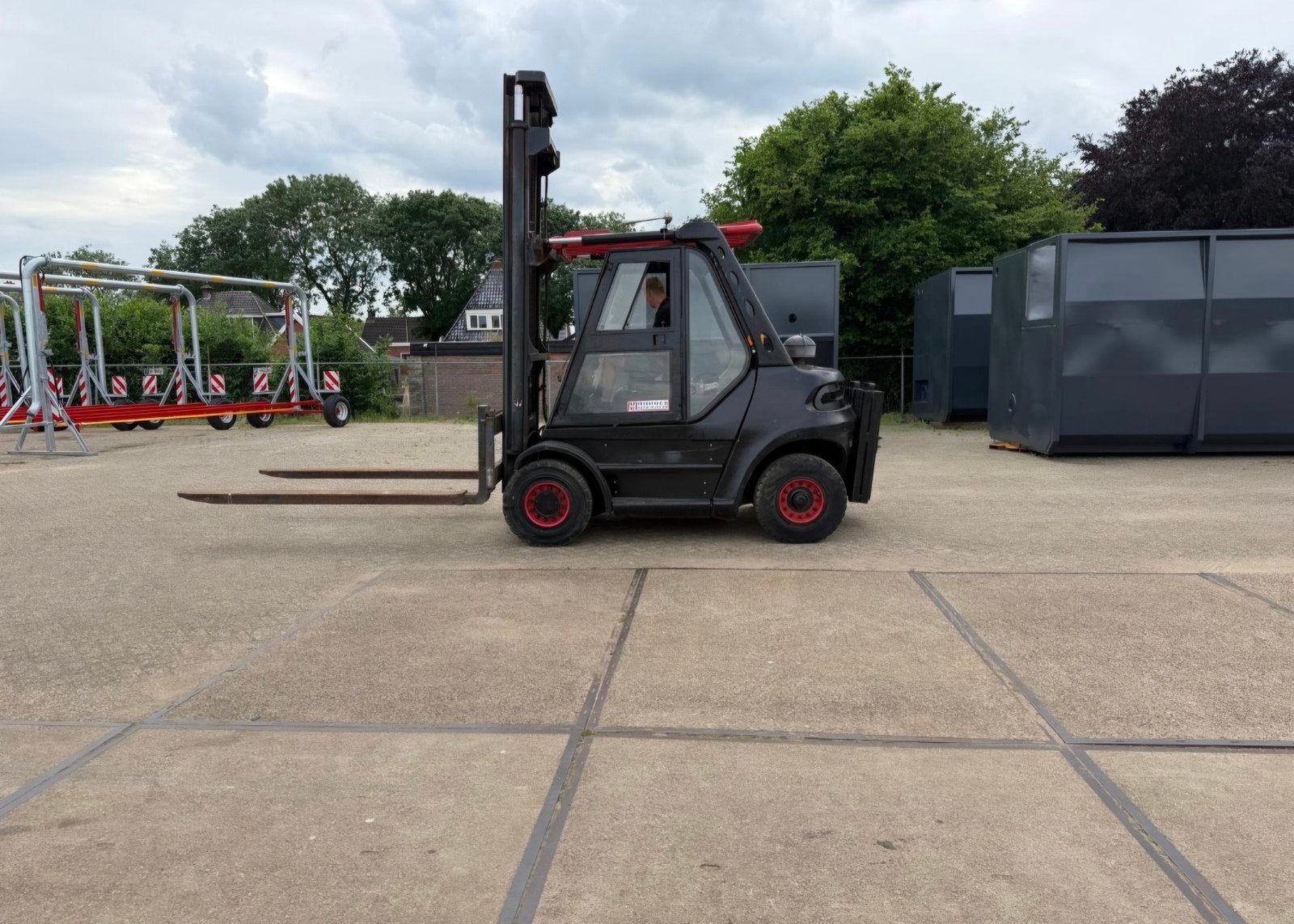 Linde h70 7 tons heftruck, Ophalen, Diesel, Heftruck, Meer dan 4000 kg