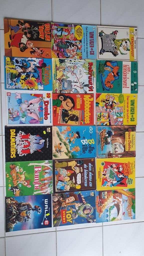 Grote collectie diverse stripboeken en Disney boeken, Boeken, Stripboeken, Meerdere stripboeken, Ophalen of Verzenden, Gelezen