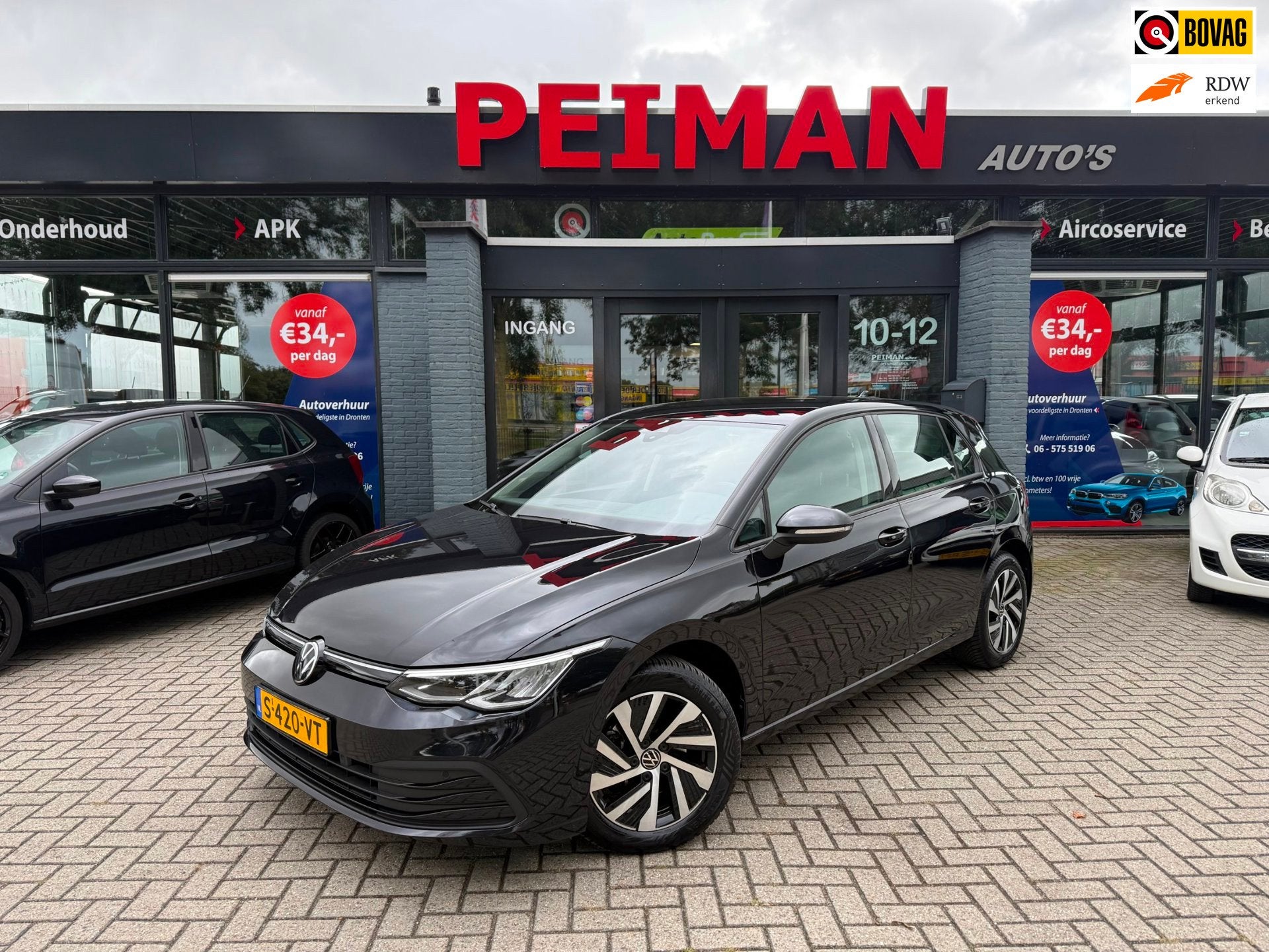 Volkswagen Golf 1.0 eTSI Life Business | Automaat | Apple Ca, Gebruikt, Euro 6, Zwart, 1202 kg