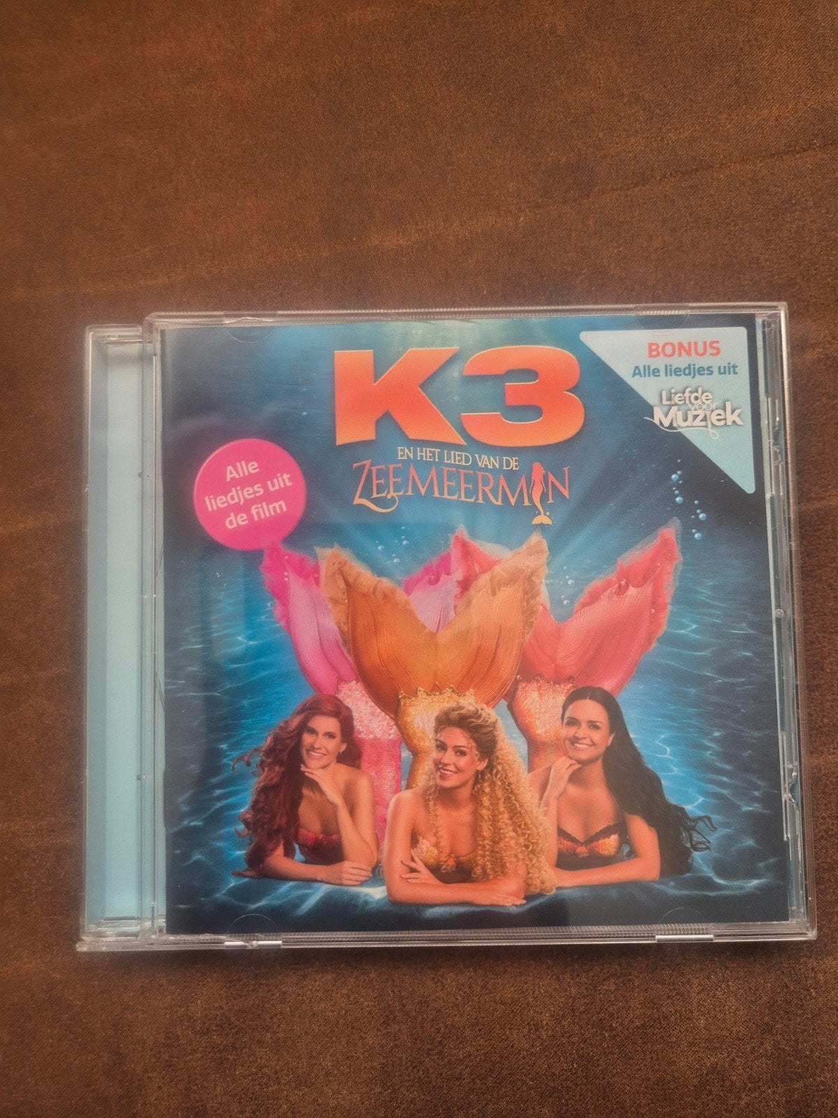 K3 en het Lied van de Zeemeermin CD, Inclusief boekje, Pop, Ophalen of Verzenden, Zo goed als nieuw