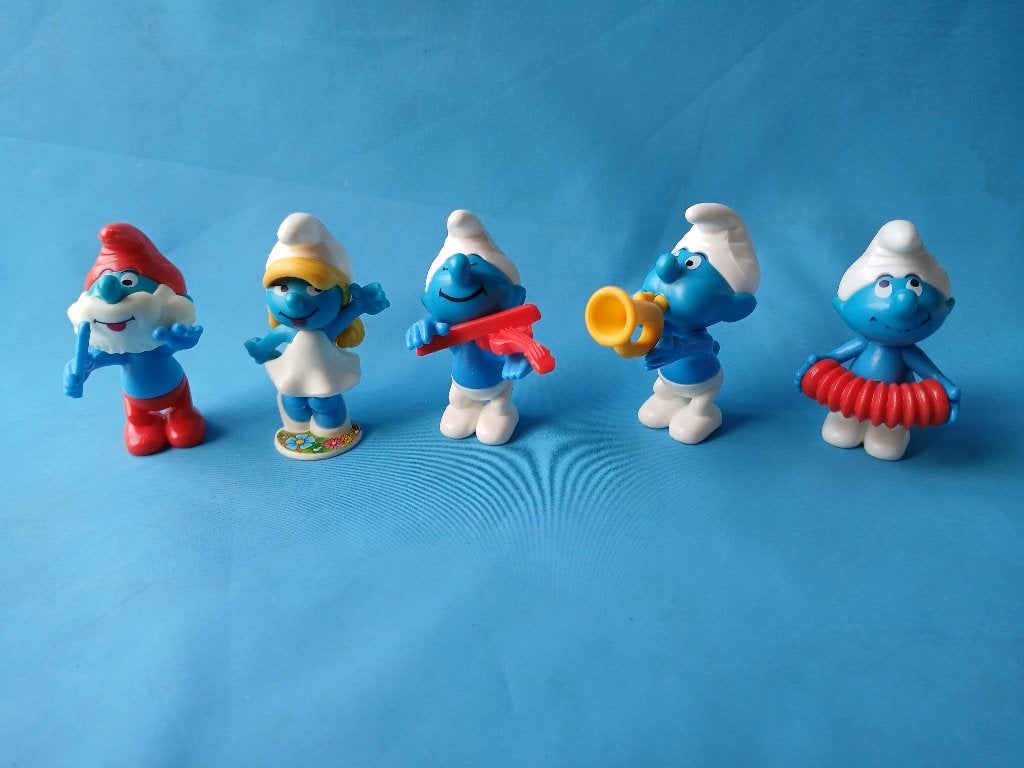 FERRERO - SMURFEN - k97 - 59 t/m 68 - zie tekst - - 16082026, Verzamelen, Ophalen of Verzenden, Zo goed als nieuw, Steekfiguren