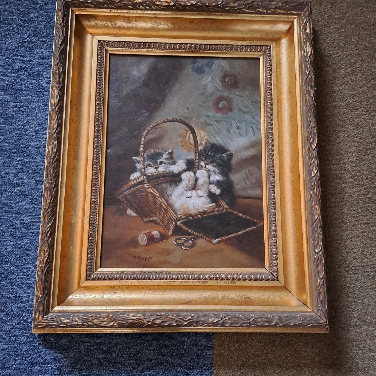 olieverfschilderij, Ophalen of Verzenden, Dieren