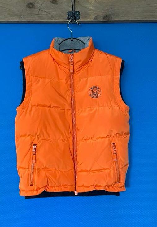 Oranje bodywarmer, maat 164, merk McGregor, Ophalen of Verzenden, Zo goed als nieuw, Jongen of Meisje, Overige typen
