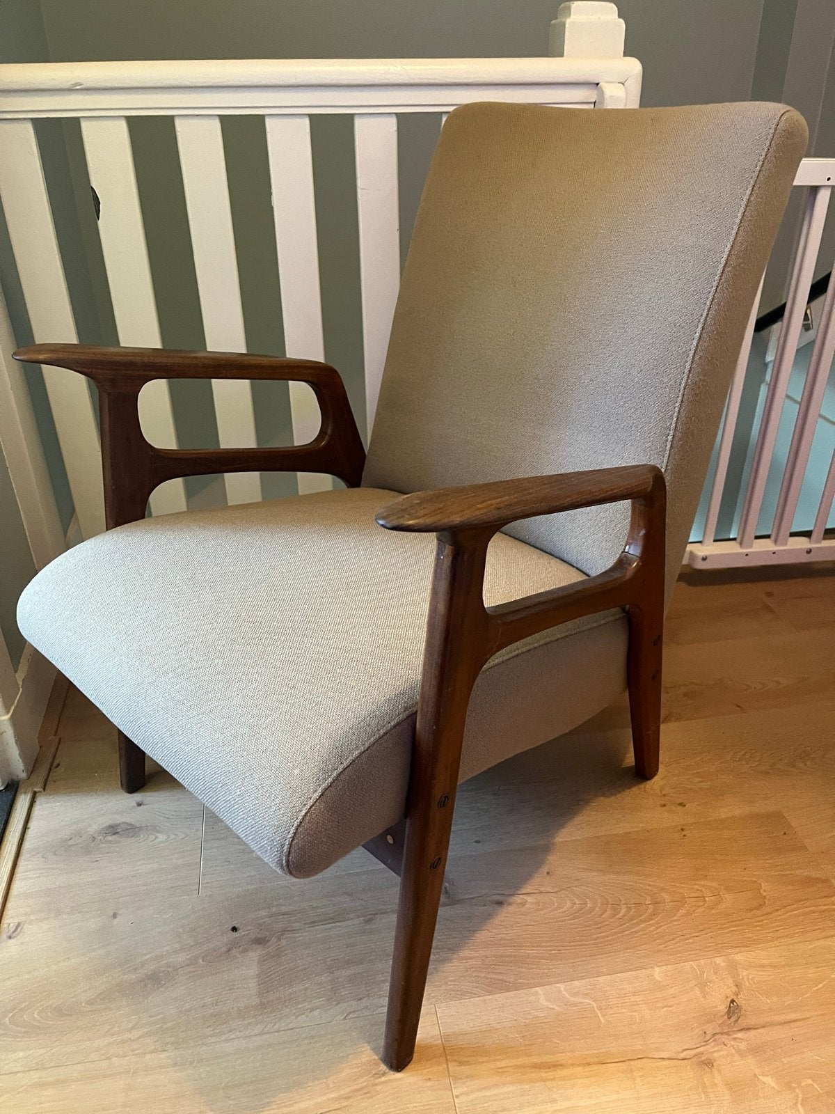 Vintage fauteuil, Ophalen, Overige kleuren, Zo goed als nieuw, Eén