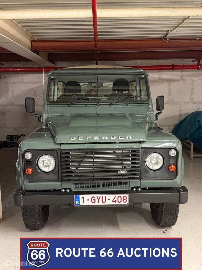 Land Rover Defender 110 HCPU | 2016 | Route 66 Auctions, Auto's, Gebruikt, Overige carrosserieën, Zwart, Handgeschakeld