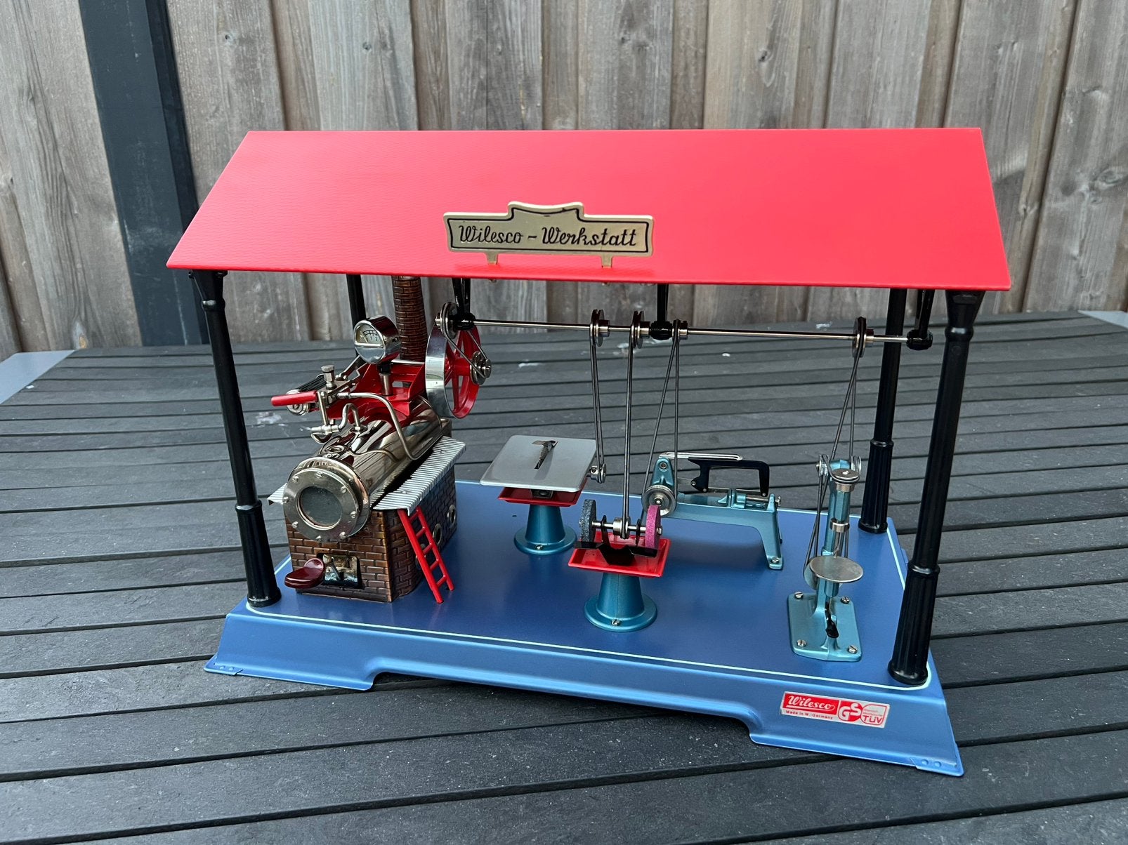 Stoommachine D141 werkplaats, Ophalen of Verzenden, Zo goed als nieuw, Groter dan 1:32