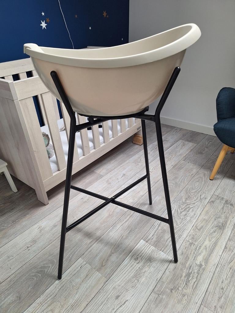 Babybadje Puck met standaard, Kinderen en Baby's, Badjes en Verzorging, Zo goed als nieuw, Badje, Standaard, Ophalen