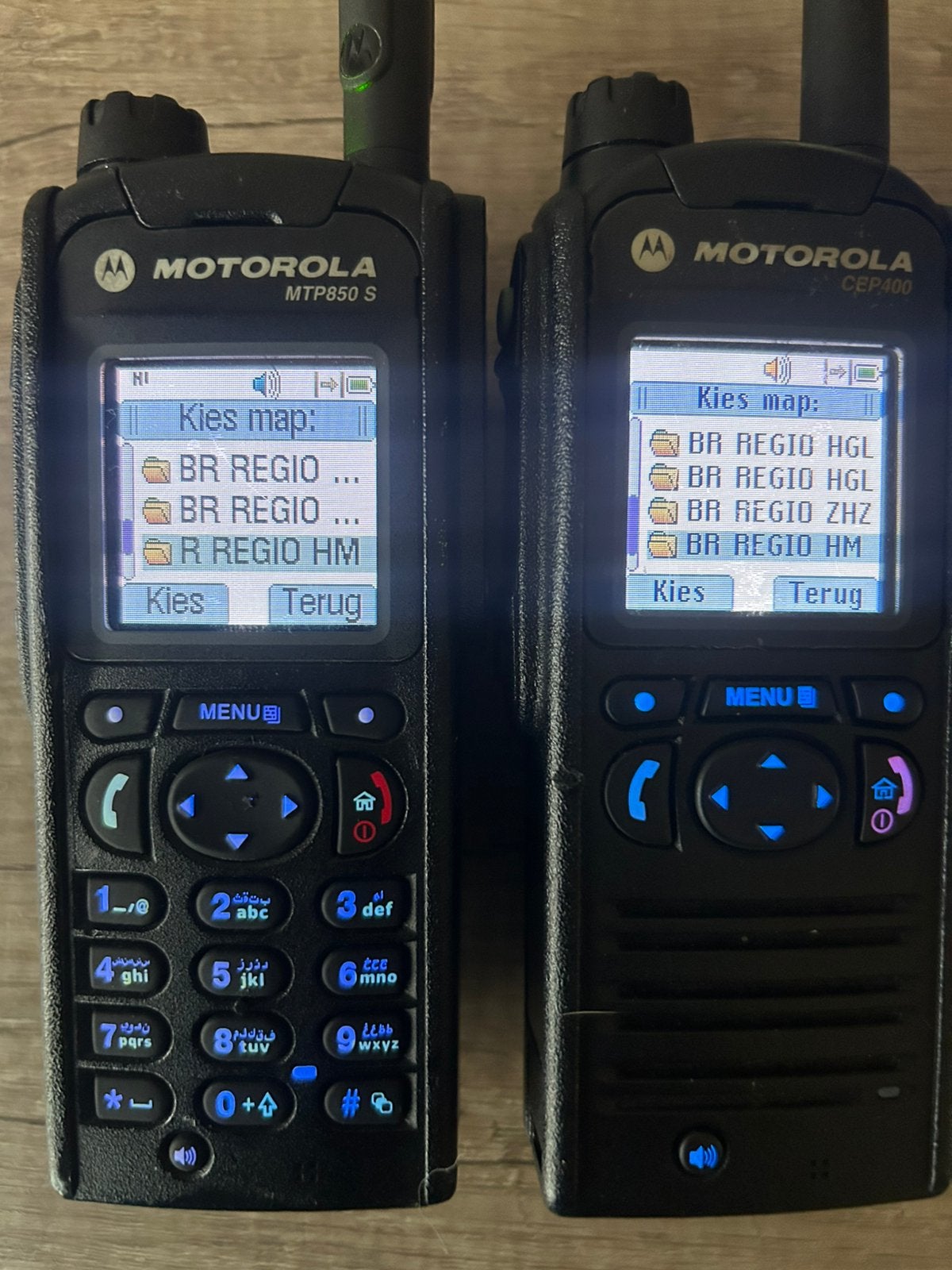 Motorola Dmo portofoons (Ruilen mogelijk), Gebruikt, Ophalen of Verzenden, Portofoon of Walkie-talkie, Met broekklem
