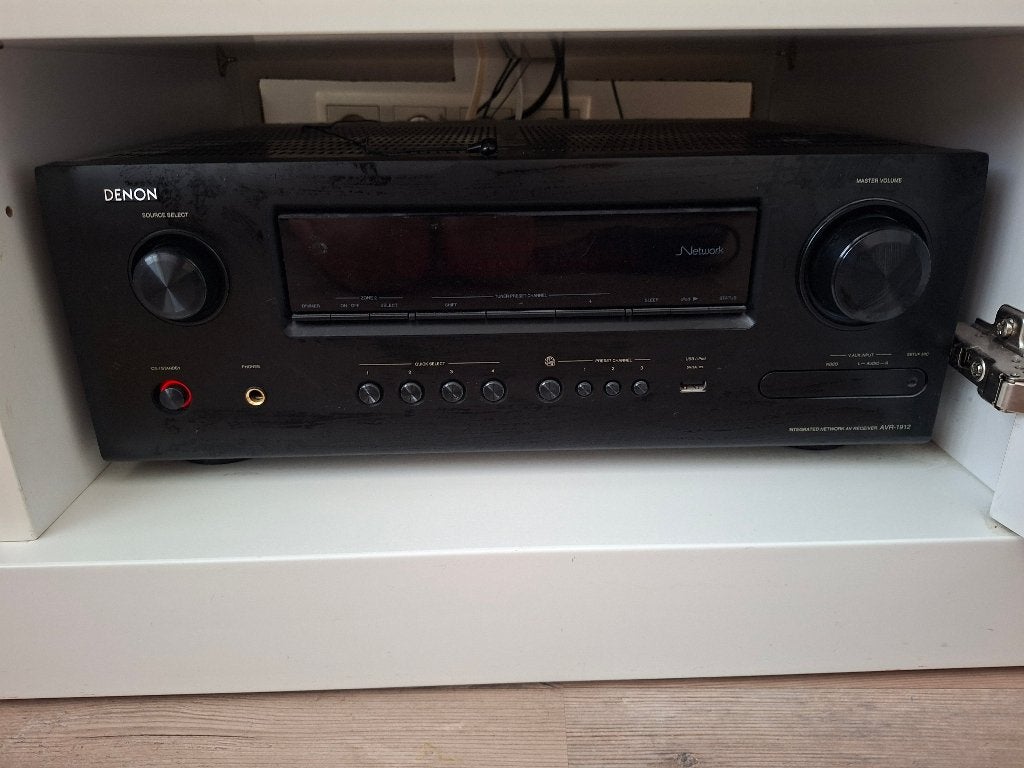 Harman Kardon HKTS 11 5.1 + Denon AVR-1912 complete set, Gebruikt, 70 watt of meer, 5.1-systeem, Overige spelers