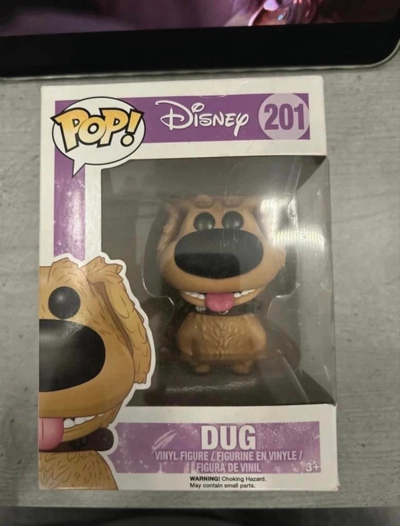 Funko Pop Disney Up Movies: Dug - Gloednieuw, Ophalen of Verzenden, Nieuw