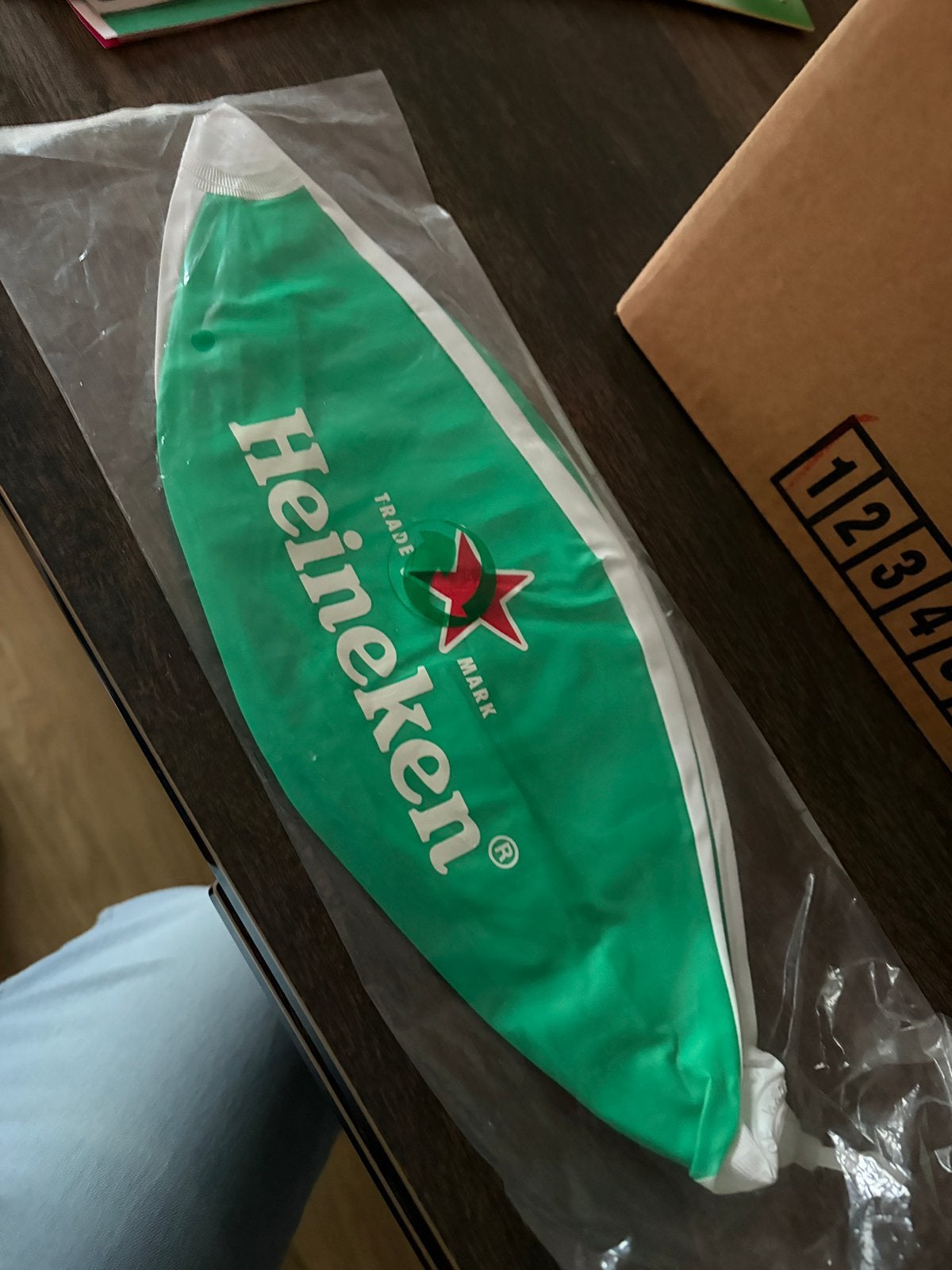 Originele ongebruikte Heineken strandbal, Ophalen of Verzenden, Nieuw, Gebruiksvoorwerp