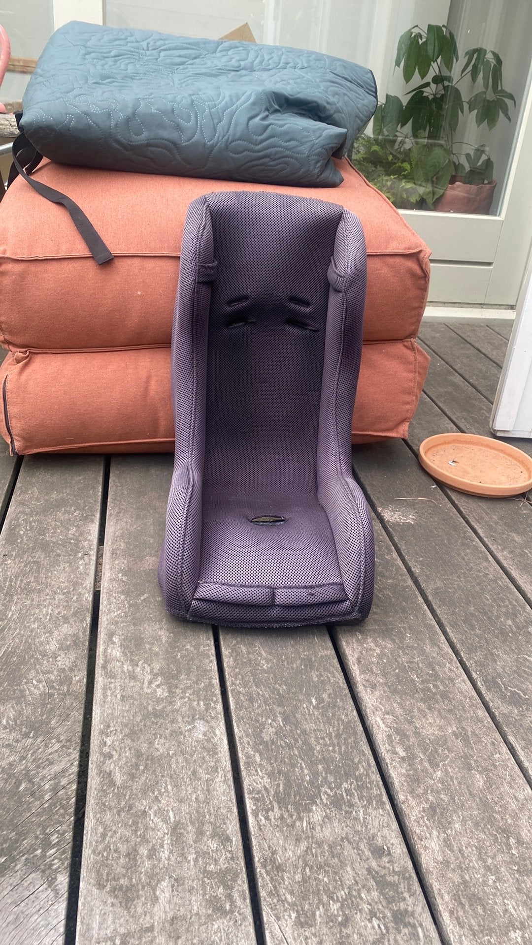Peuter babyschaal bakfiets, Ophalen of Verzenden, Zo goed als nieuw, 0 t/m 10 kg