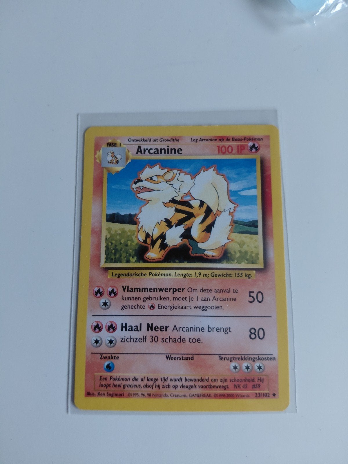 arcanine base, Ophalen of Verzenden, Zo goed als nieuw