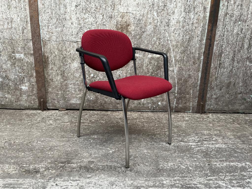 Partij stoelen voor uw kantoor / kantine / zaal / wachtkamer, Ophalen of Verzenden, Nieuw, Stof, Vijf, Zes of meer stoelen