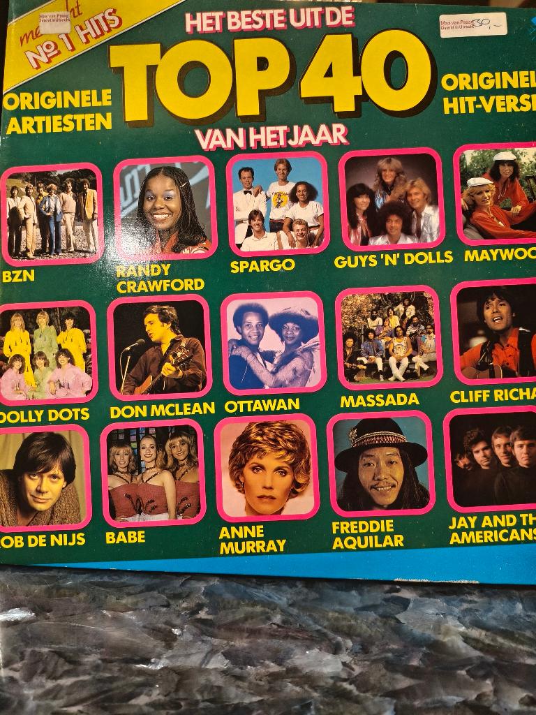 lp s, Cd's en Dvd's, Vinyl | Pop, Ophalen, Gebruikt, Overige formaten