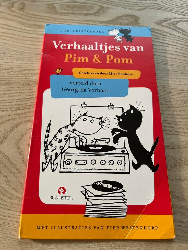 Verhaaltjes van Pim & Pom - Luisterboek met CD, Boeken, Ophalen of Verzenden