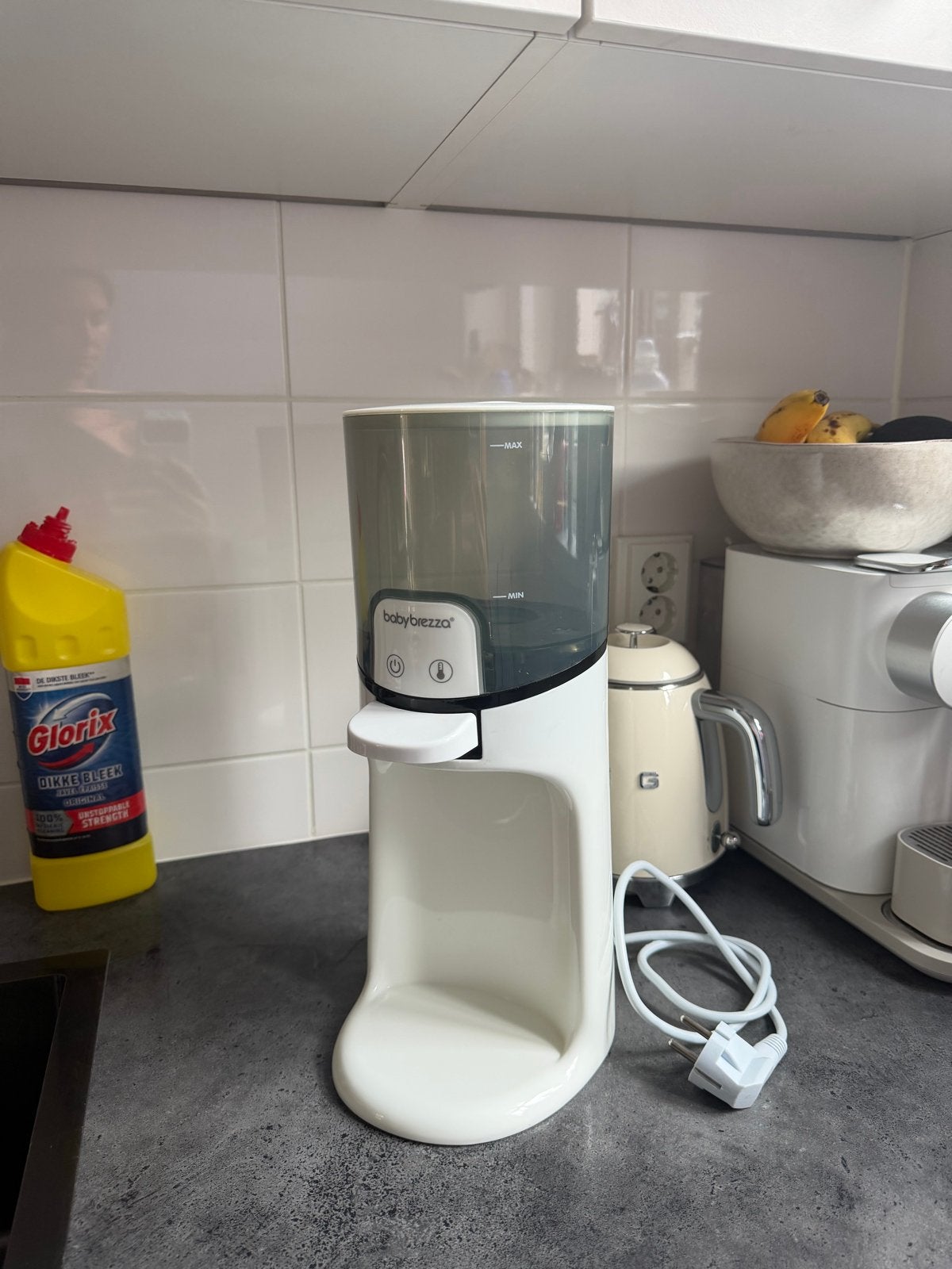 Baby Brezza Formula Pro Advanced Flessenmaker, Automatisch, Gebruikt, Ophalen of Verzenden, Flessenmaker