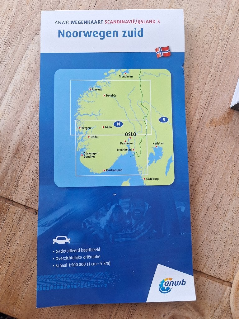 ANWB wegenkaart Noorwegen 2026, ANWB, Overige gebieden, 2000 tot heden, Ophalen of Verzenden