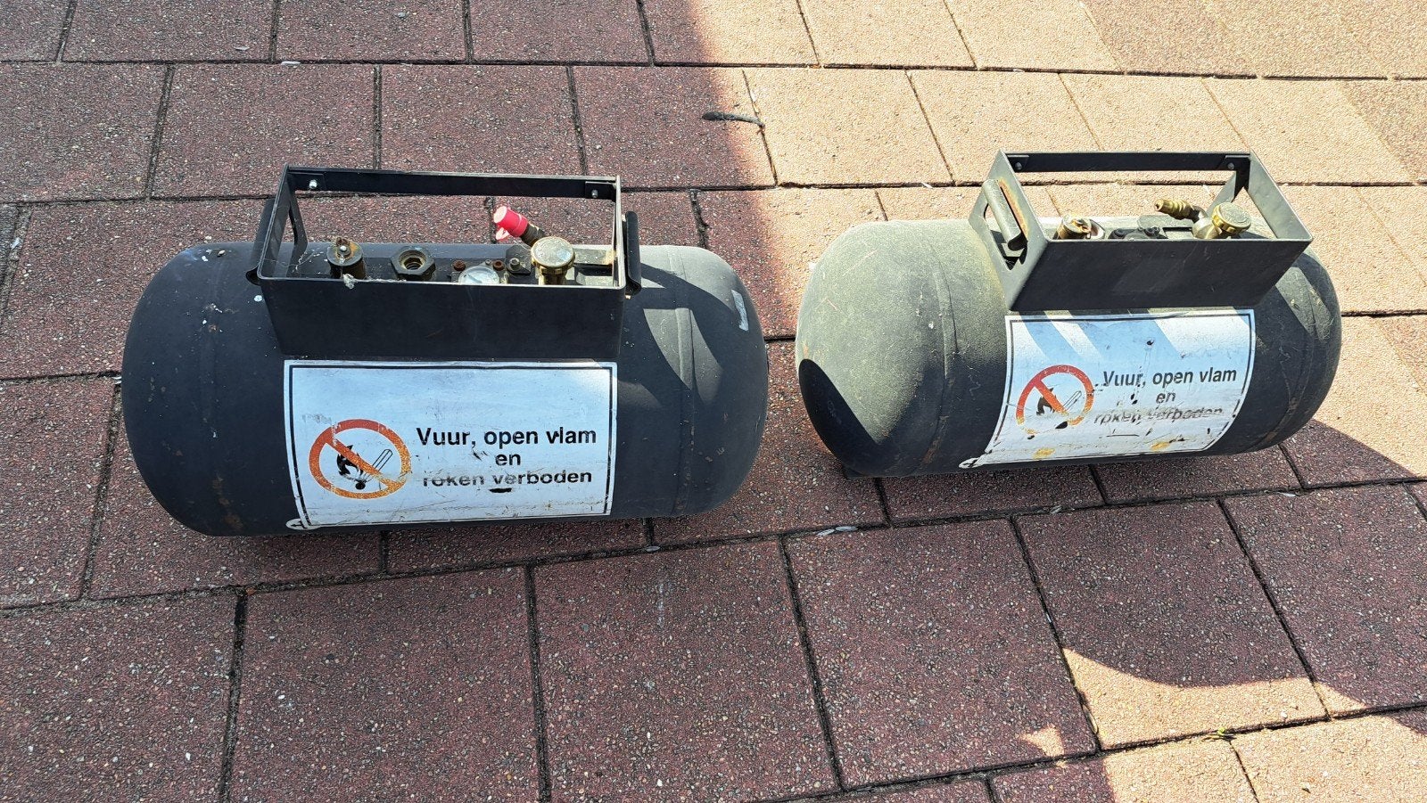 LPG-tanks voor heftruck - Gebruikt, Ophalen, Gebruikt, Universele onderdelen