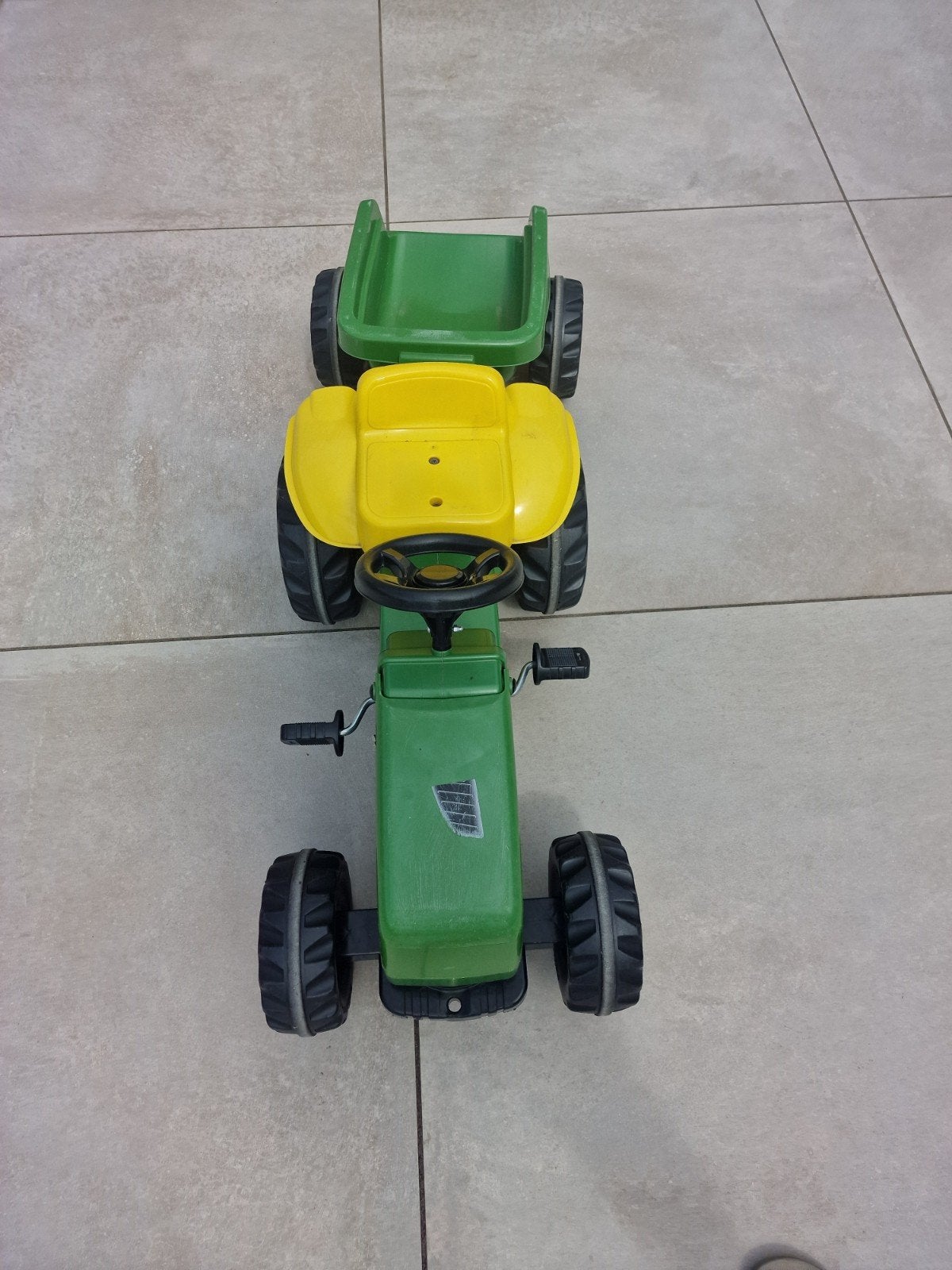 John Deere traptractor met aanhanger voor kinderen, Kinderen en Baby's, Speelgoed | Buiten | Voertuigen en Loopfietsen, Ophalen