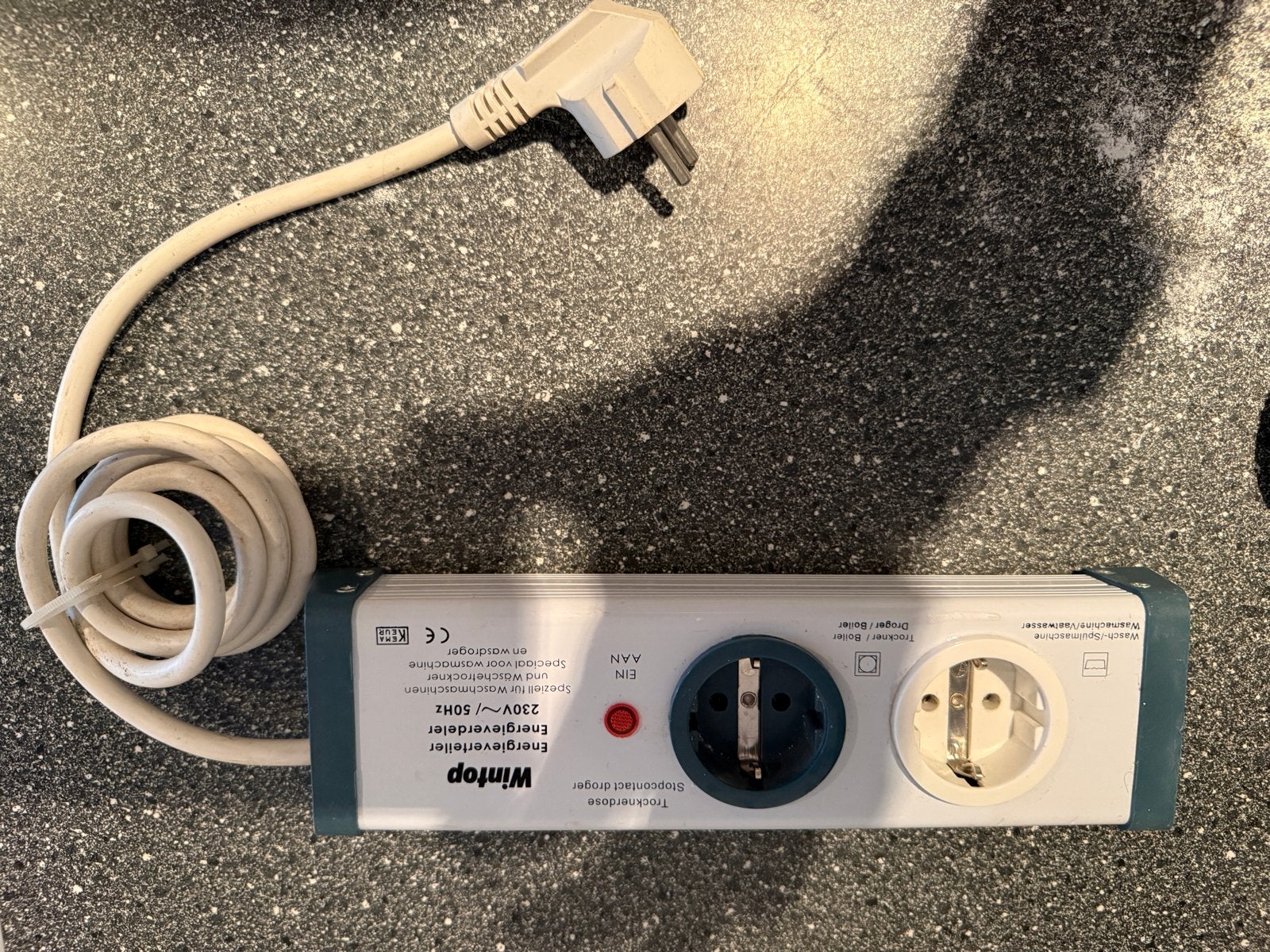 Wintop Energieverdeler voor Droger, Boiler, Wasmachine, Witgoed en Apparatuur, Ophalen, Gebruikt
