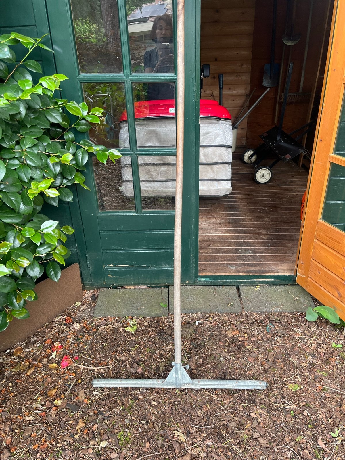 Trekker met lange steel - ideaal voor tuin en erf, Ophalen, Gebruikt, Overige soorten