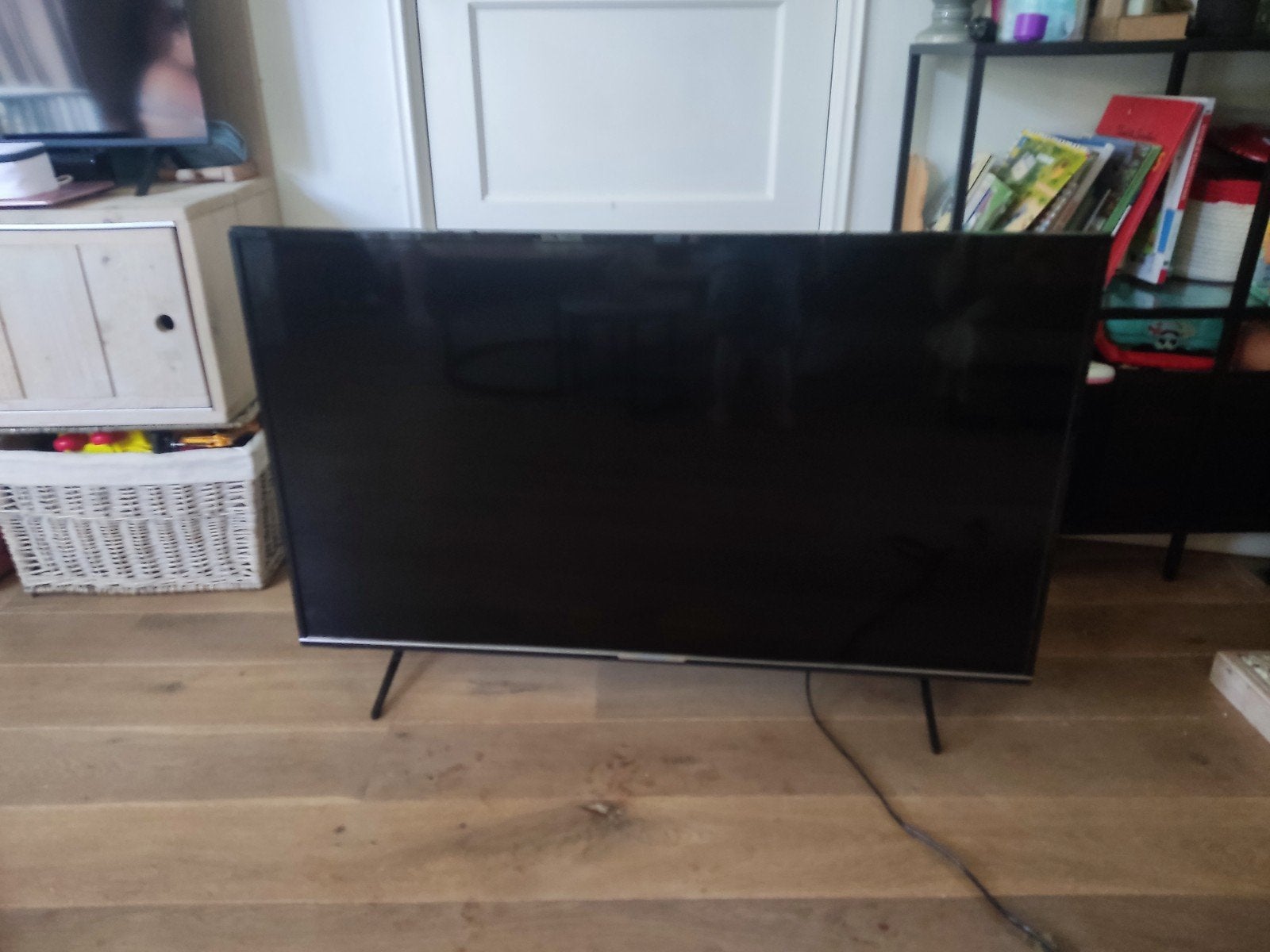 50 inch tv met kuren, 50 Hz, 100 cm of meer, 4k (UHD), Smart TV
