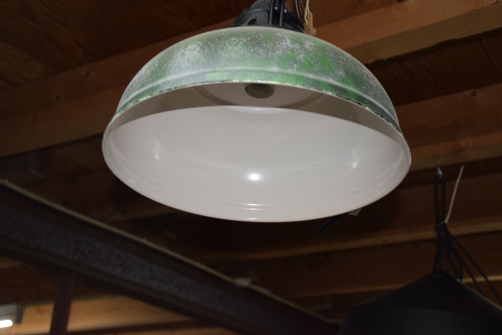 lamp, Huis en Inrichting, Lampen | Hanglampen, Ophalen of Verzenden, Gebruikt, Metaal, E27 (groot)