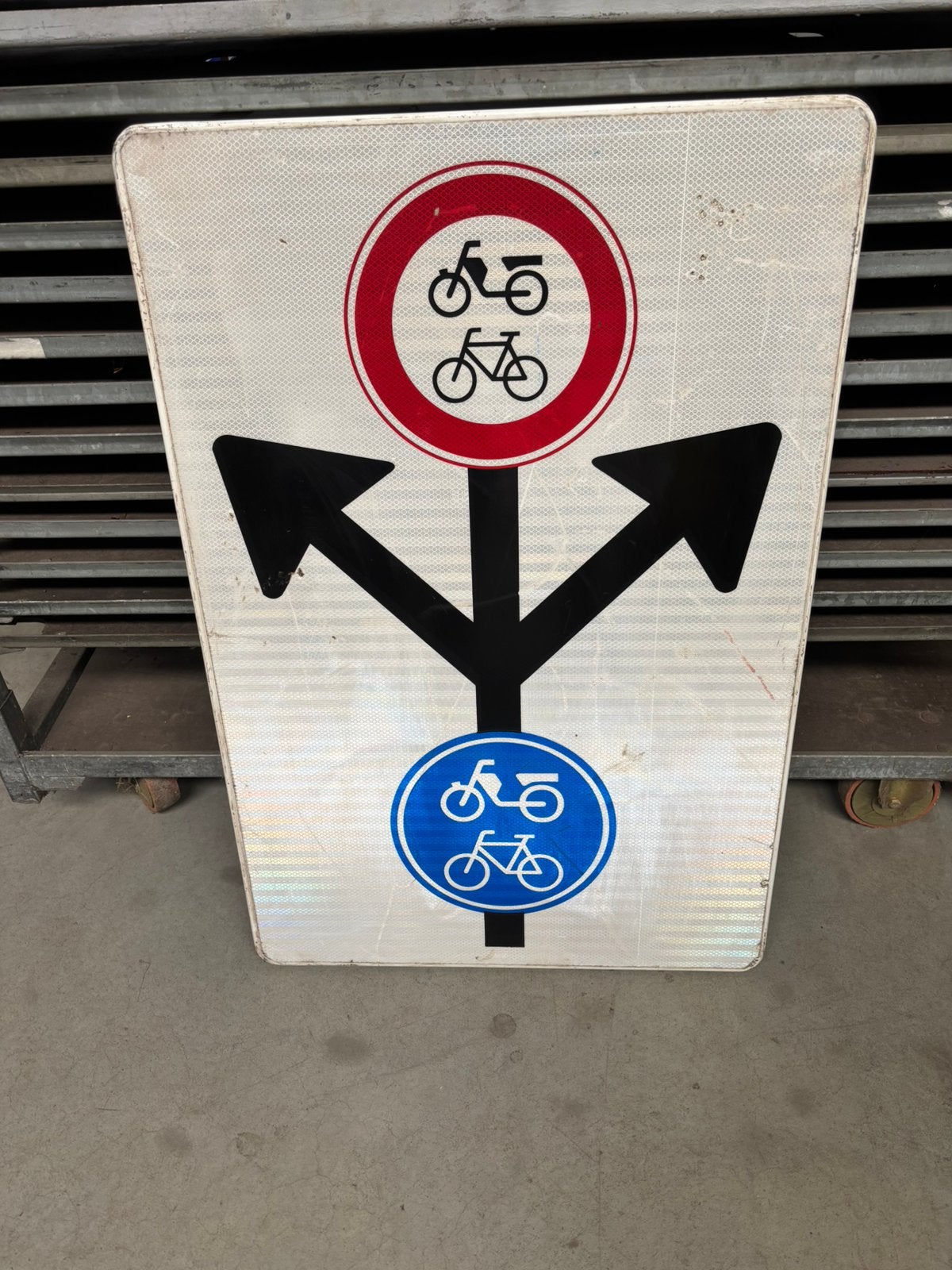 Leuke verkeersborden voor in je mancave of kroeg, Ophalen of Verzenden, Zo goed als nieuw, Reclamebord