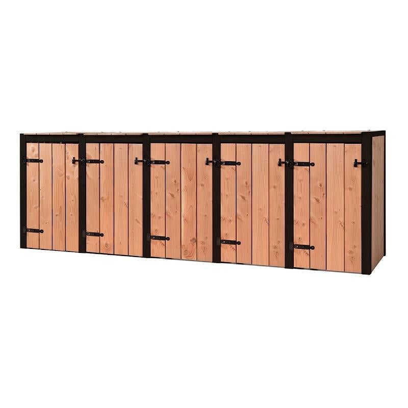Container ombouw vijf dubbel Rosie, Ophalen of Verzenden, Nieuw, Hout, Containerberging
