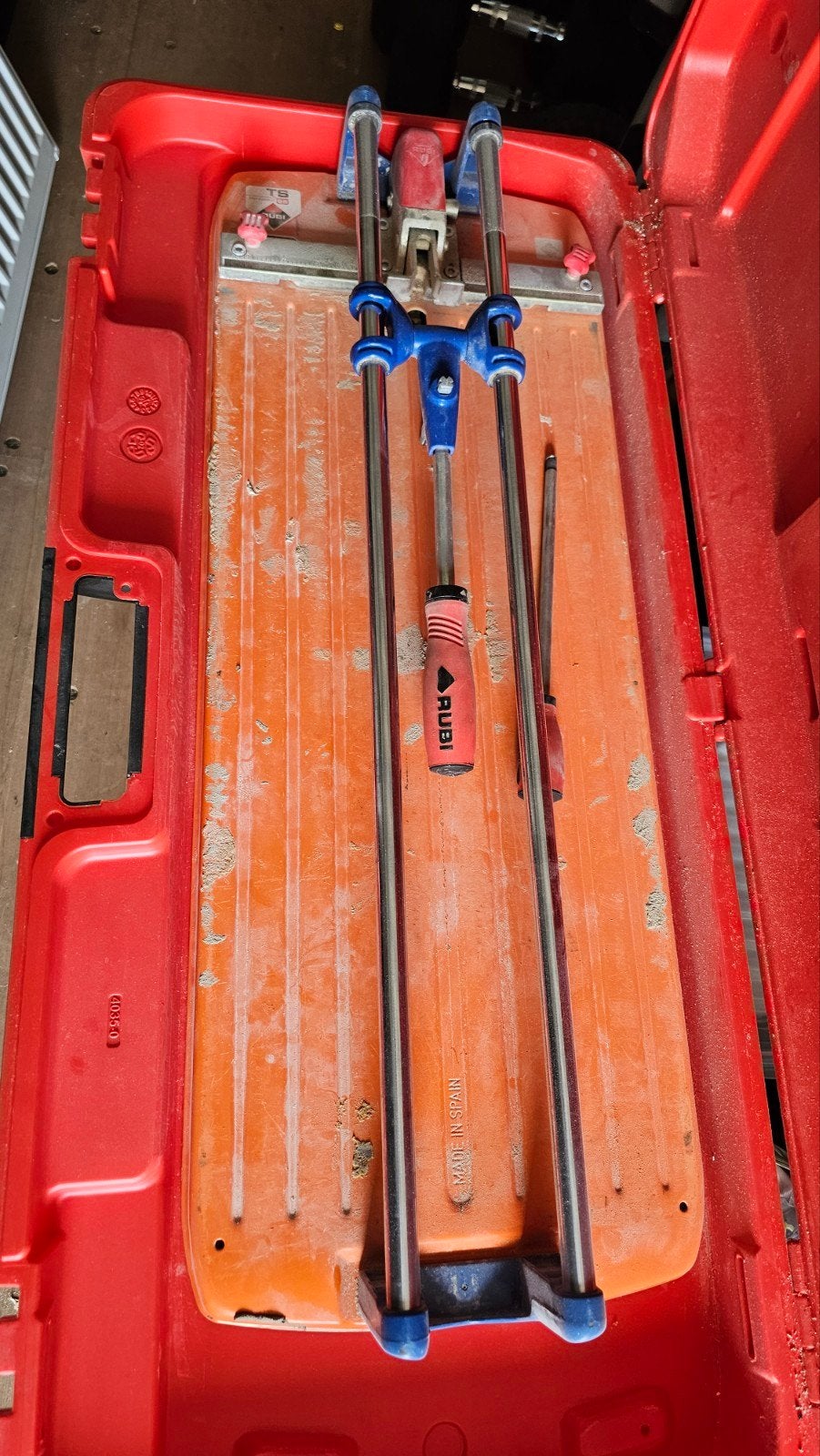 Rubi TS Professional 66 tegelsnijder met koffer, Ophalen, Gebruikt, Overige typen, Rubi