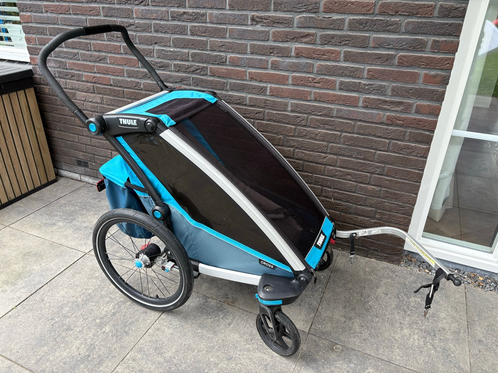 Thule Chariot Cross 1 kinder fietskar wandelwagen
