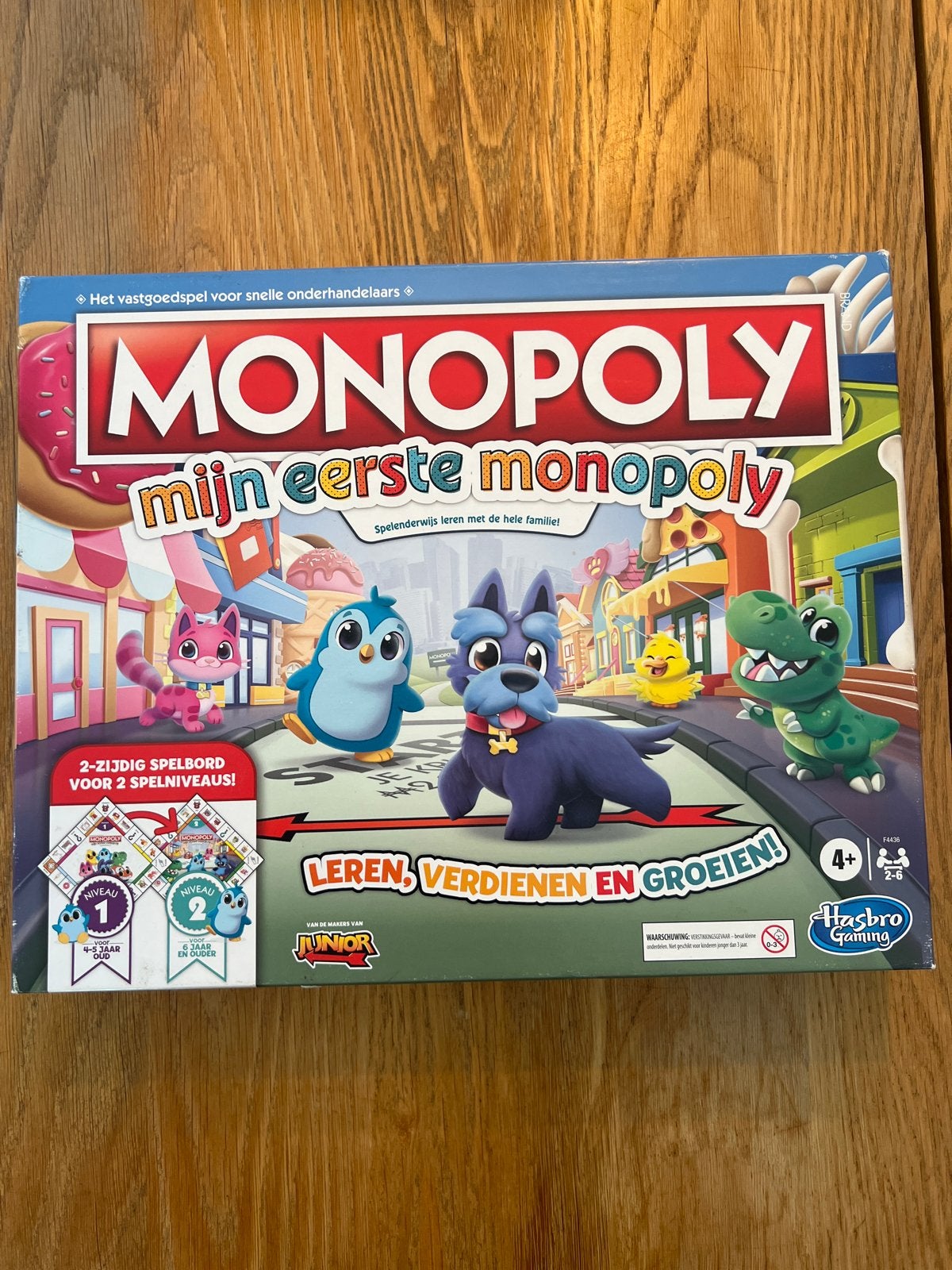 Monopoly Mijn Eerste Monopoly - Leerzaam Bordspel, Hobby en Vrije tijd, Gezelschapsspellen | Bordspellen, Een of twee spelers