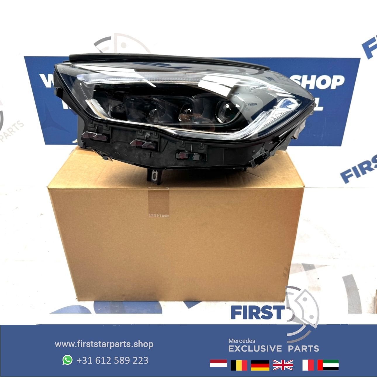H247 GLA FACELIFT KOPLAMP LINKS A2479064705 Mercedes 2019-20, Gebruikt, -, Ophalen of Verzenden, -