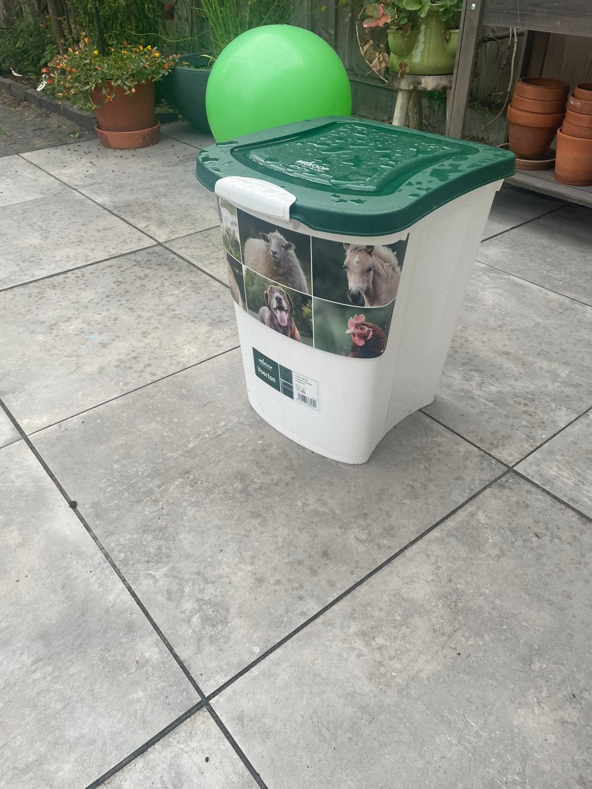 Grote voerton Welkoop, Dieren en Toebehoren, Dierenvoeding, Ophalen, Hond
