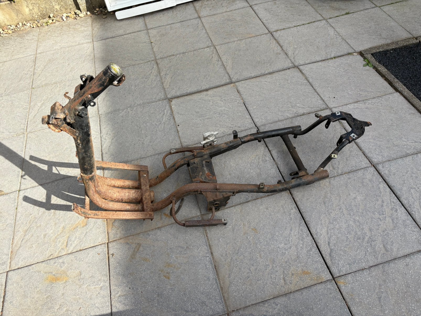 Beta Ark - Frame LC model GEEN kenteken 20eu, Fietsen en Brommers, Brommeronderdelen | Scooters, Ophalen, Gebruikt, Frame, Beta